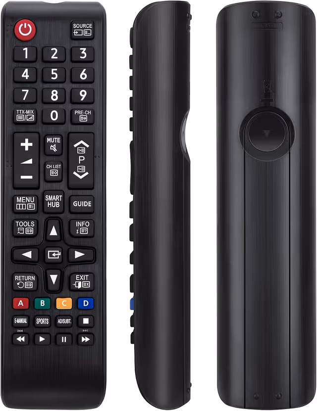 Universell fjärrkontroll för Samsung Smart TV kompatibel med Samsung originalfjärrkontroller