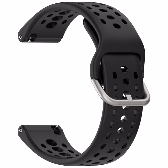 Klockarmband i Silikon för Amazfit Bip6 (A2435) Black