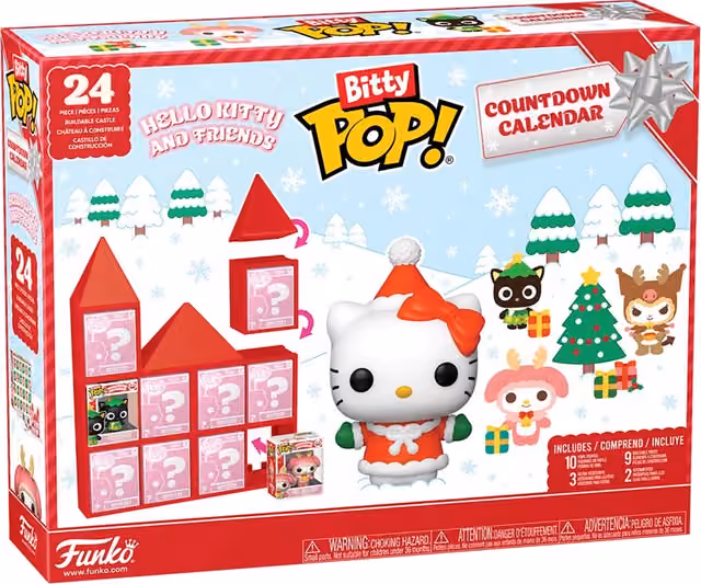 Funko! Funko Bitty Countdown Calendar Hello Kitty&Friends