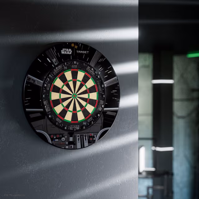 Target Darts Star Wars darttavla (Millennium Falcon, 2025)