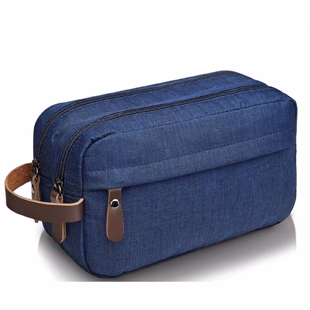Necessär med stor kapacitet Blue