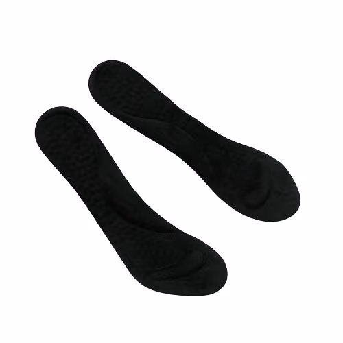 Silikonskoinlägg 1 par Black