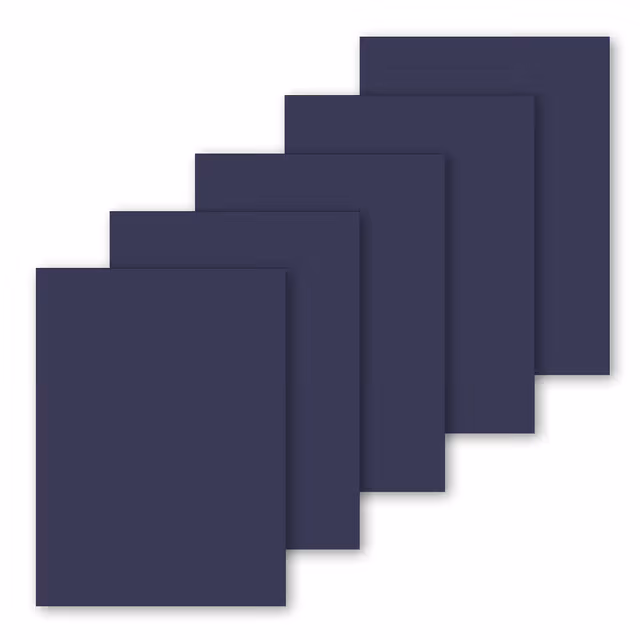 Självhäftande lagningslappar 5 ark DarkBlue