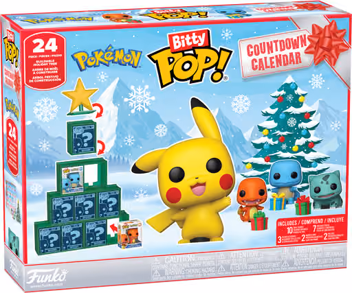 Funko! Funko Bitty Countdown Calendar Pokemon