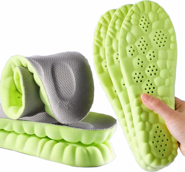 Andningsbara 4D Motion skoinlägg Green XL