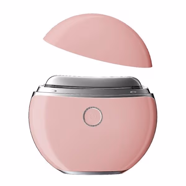 Gua Sha elektrisk ansikts- och kroppsmassageapparat EMS mikroström 4 växlar Pink