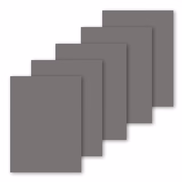 Självhäftande lagningslappar 5 ark DarkGrey