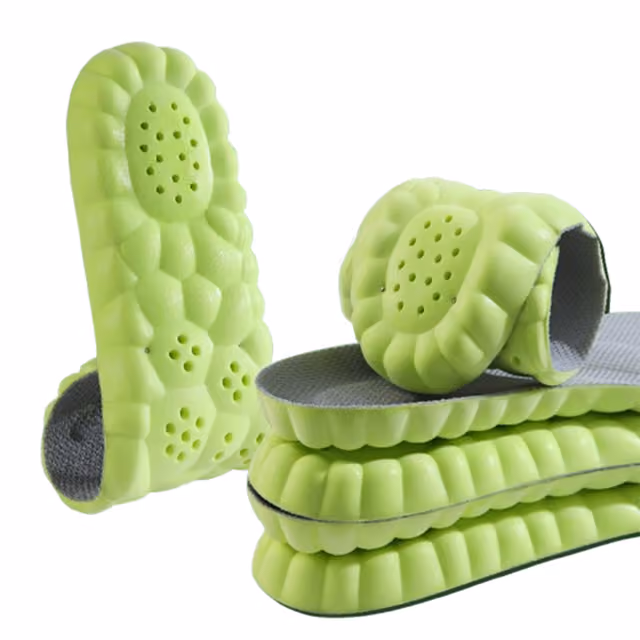 Andningsbara 4D Motion skoinlägg Green L