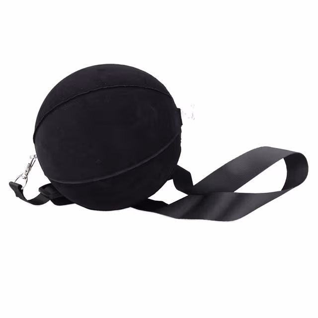 Uppblåsbar golfsving träningsboll Black