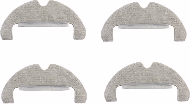 DREAMETECH D10 Plus Gen2 Grå Mikrofiber Mopdukar - 2-pack