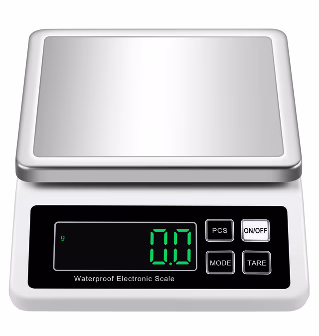 Elektronisk Digitalvåg White 10 kg/1g