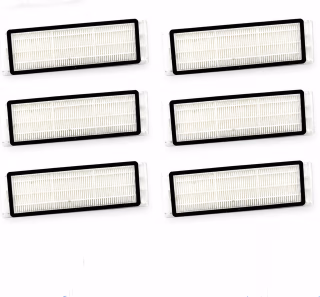 Dammsugarfilter för Xiaomi Roborock S5/S5 MAX/S6/S6 Maxv/S60/S65 6-pack