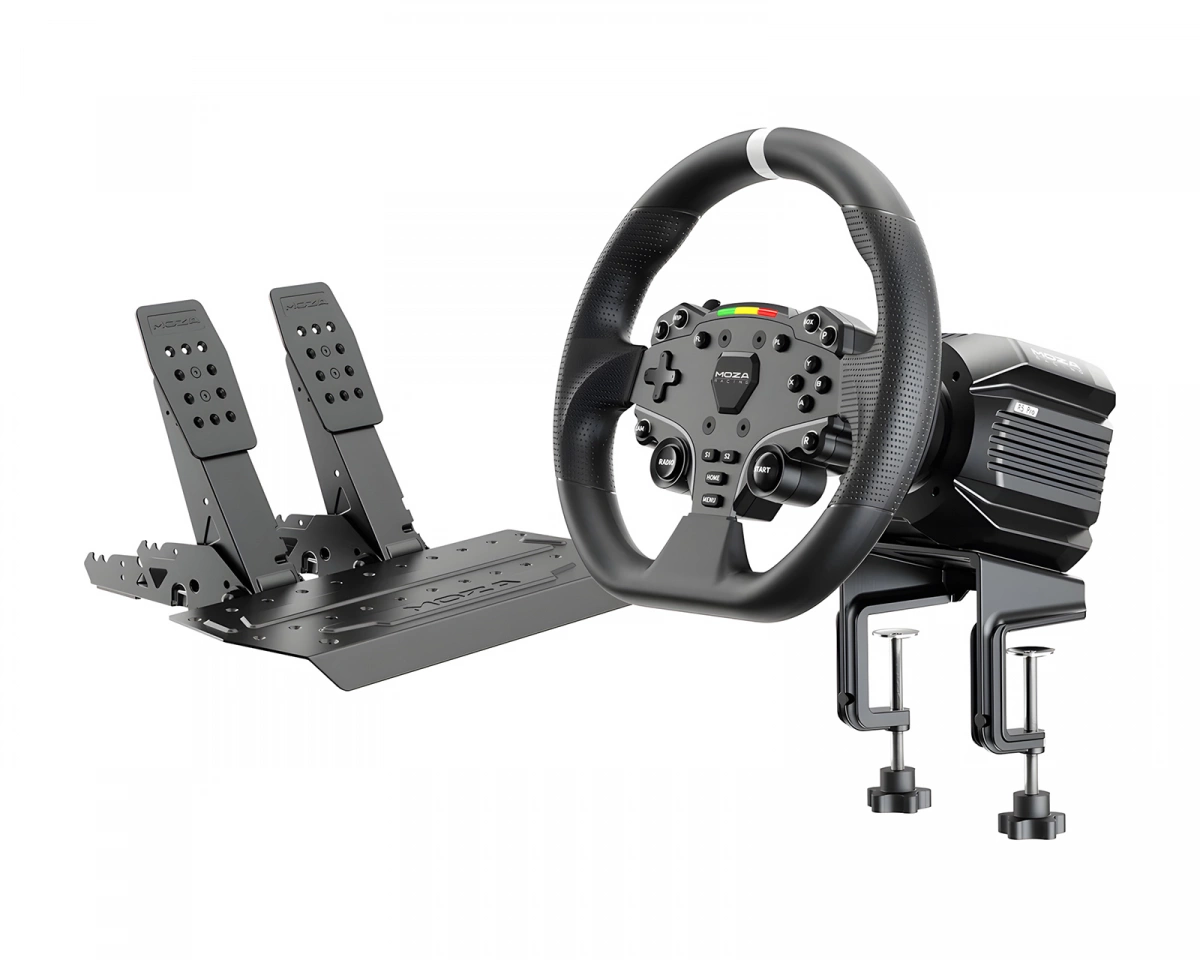 Moza Racing R5 Pro Racing Simulator Bundle