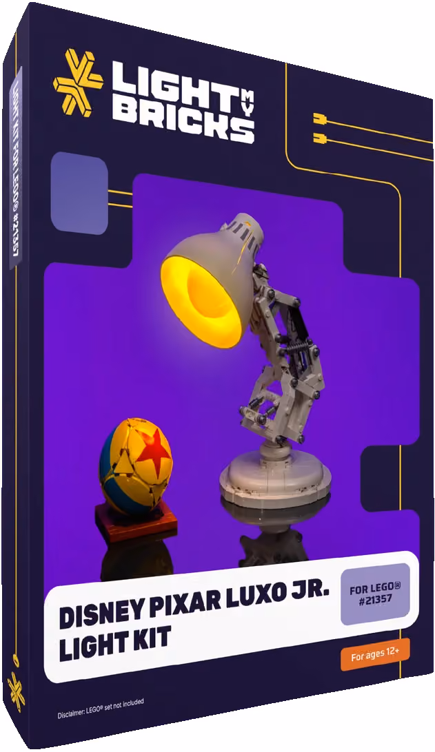 Light My Bricks Disney Pixar Luxo Jr. ljuskit 21357