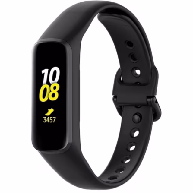 Klockarmband till Samsung Galaxy Fit E SM-R375 Smartwatch Black