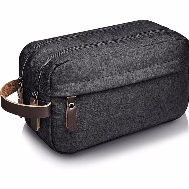 Necessär med stor kapacitet Black