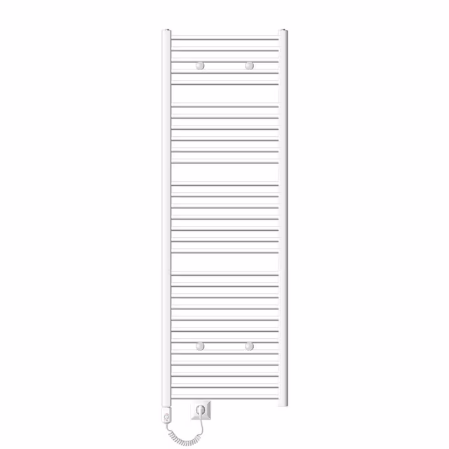 ECD Germany Badrumsradiator Elektrisk 1200W, 600x1800 mm Vit