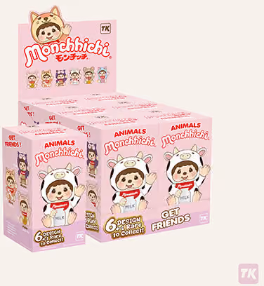 Monchhichi Blindbox Djur