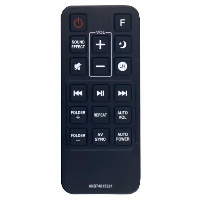 Fjärrkontroll Ersättning för AKB74815321 För LG Soundbar