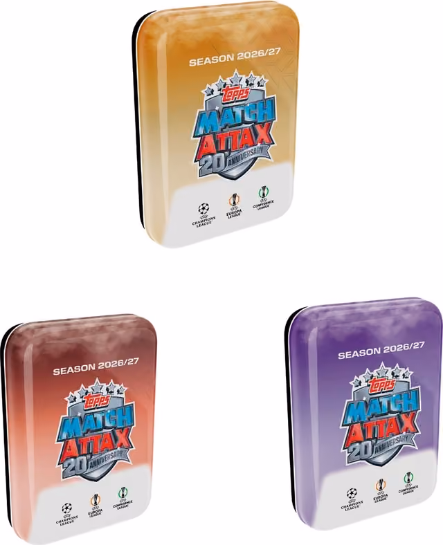 Topps Match Attax UEFA Club Competitions Booster Tin samlarkort