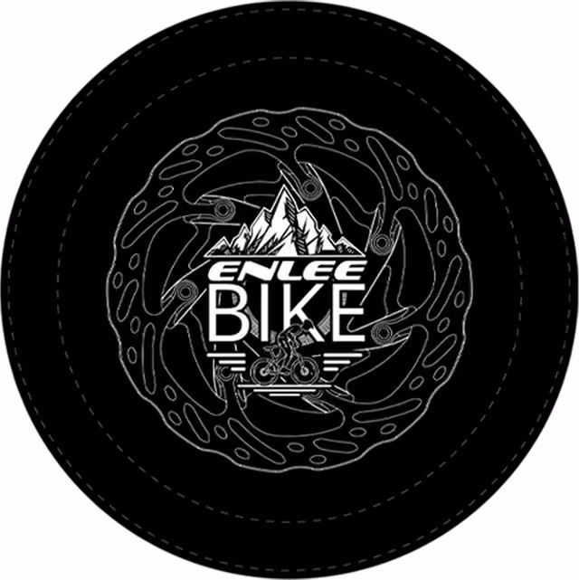 ENLEE Mountain Bike Skivbromsskydd Anti Overspray Bicycle Brake Shield - Skiva