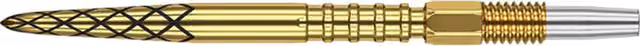 Target Dart Swiss DS dartspetsar (Surge, svart, 30 mm)
