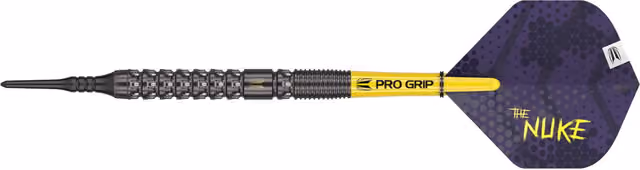 Target Darts Luke Littler soft tip-dartpilar (90% volfram, 19 g, 2023)