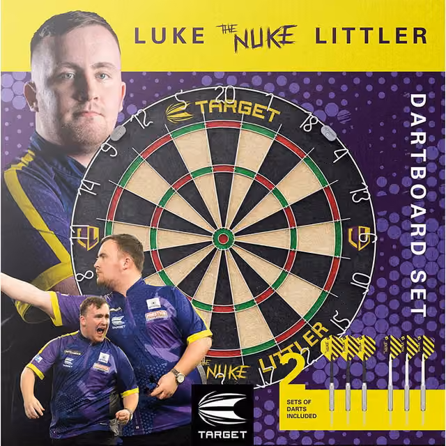 Target Darts Luke Littler Dartboard set (2024)