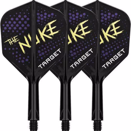 Target Darts Luke Littler K-Flex No.6 dartskaft (medium, svart, 2024)
