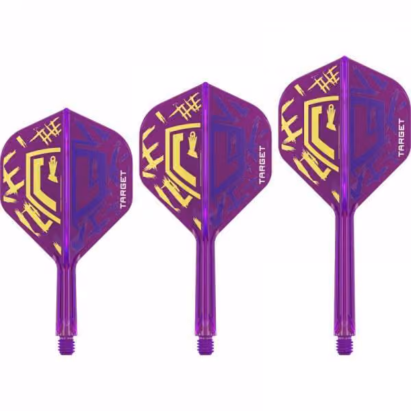 Target Darts Luke Littler World Champion K-Flex No.6 dartskaft (kort, 2025)
