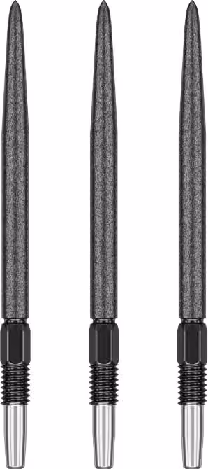 Target Dart Swiss SLK dartspetsar (Surge, svart, 42 mm, 2025)