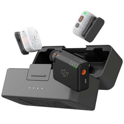 DJI Mic Mini 2S Trådlöst mikrofonsystem (2 TX + 1 RX + Charging Case)