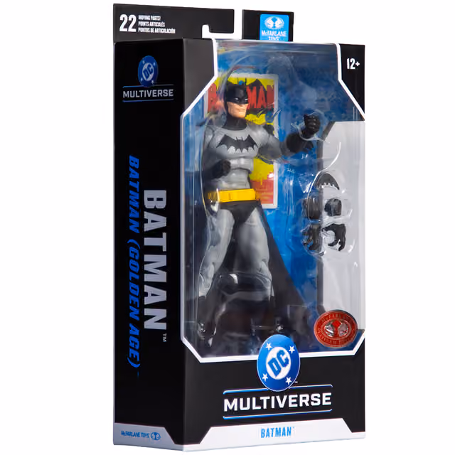 McFarlane DC Multiverse Batman actionfigur (Golden Age)
