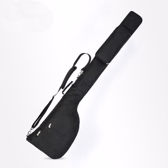 Lätt & Rymlig Golfväska Black