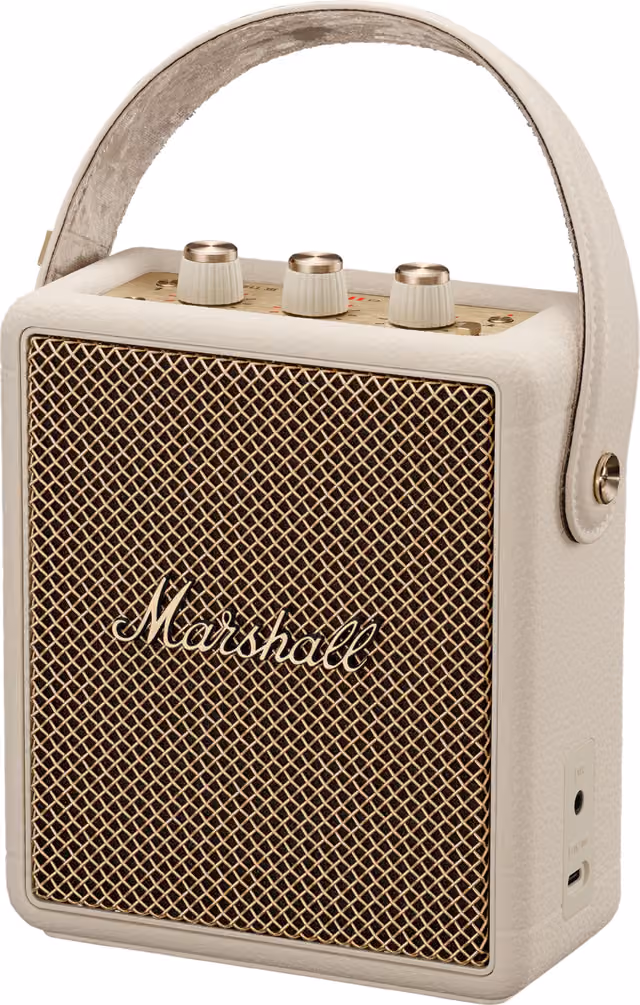 Marshall Stockwell III bluetooth-högtalare (gräddvit)