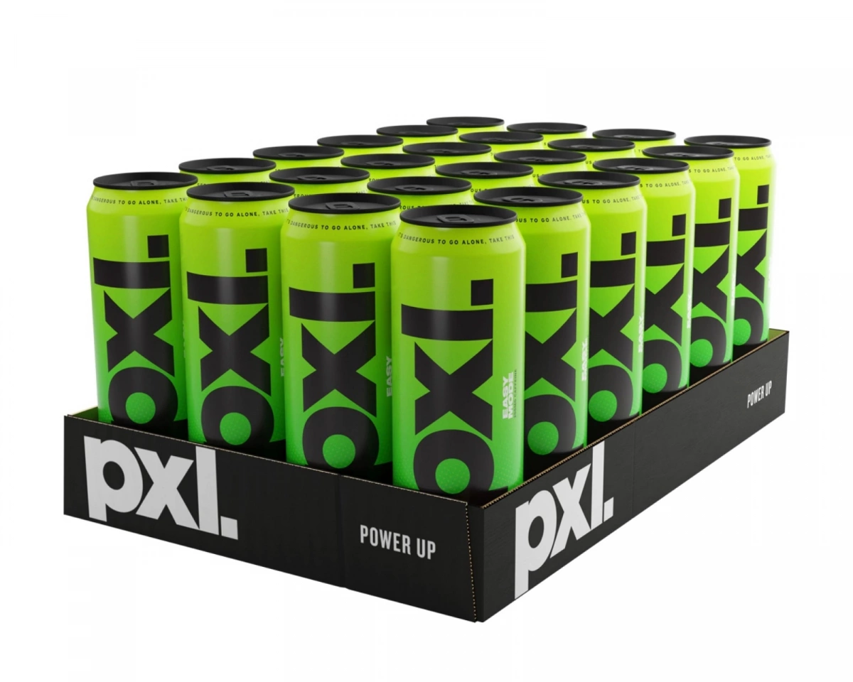 PXL Energy Easy Mode (Päron & Kiwi) 24 x 500 ml