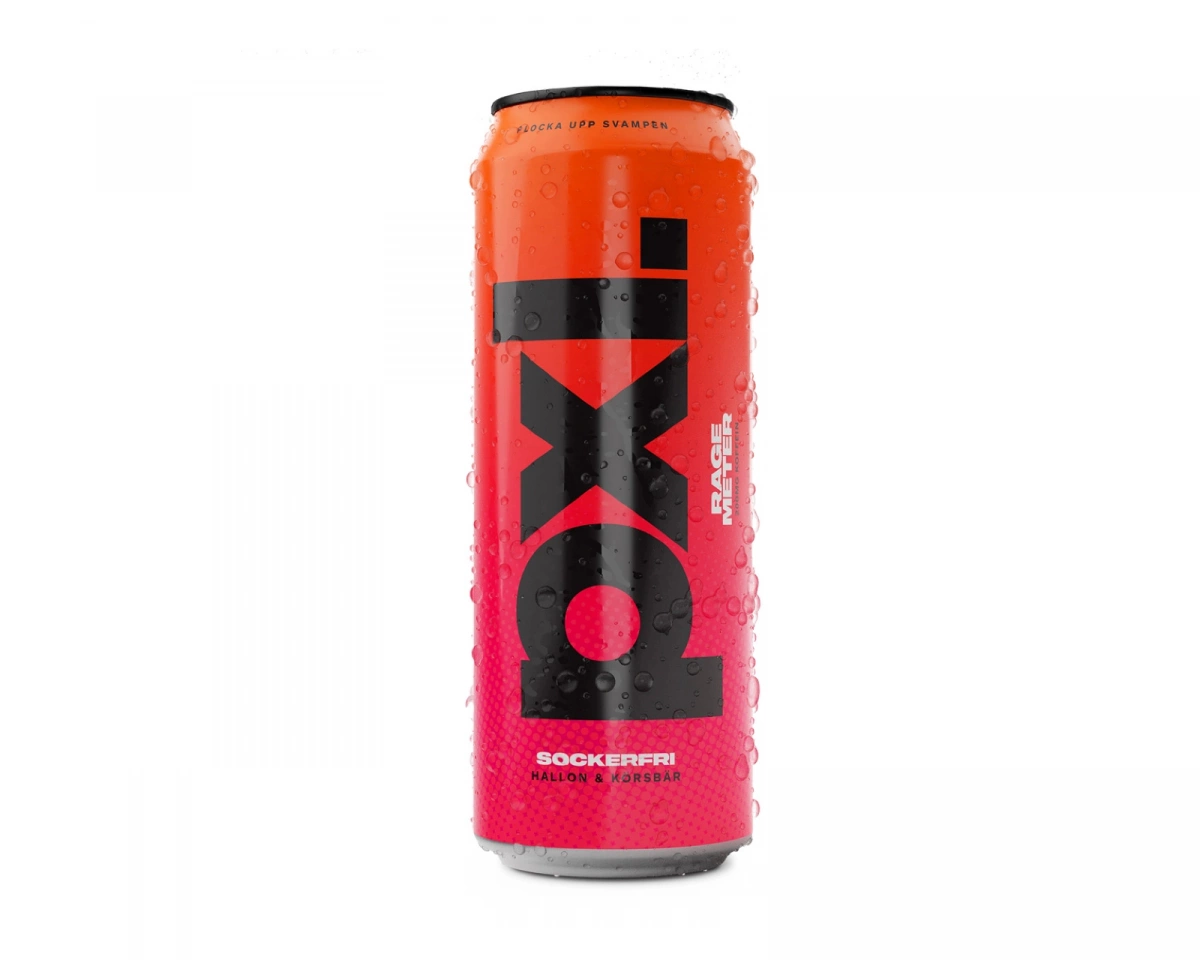 PXL Energy Rage Meter 500ml (Körsbär & Hallon)