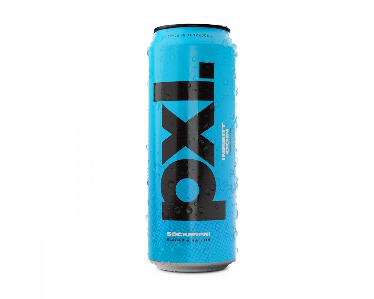 PXL Energy Insert Coin 500ml (Blåbär & Hallon)