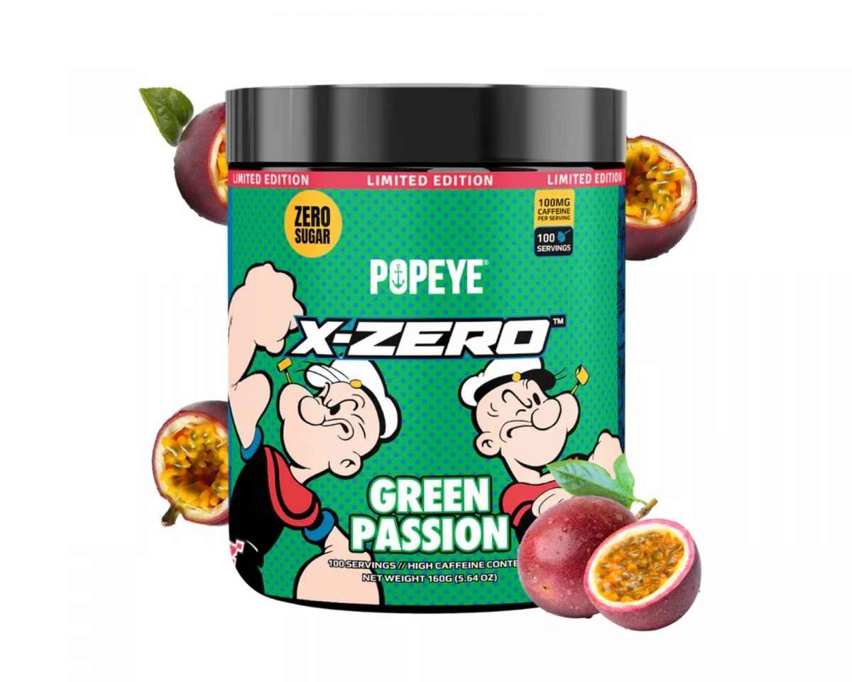 X-Gamer X-Zero Popeye Green Passion - 100 portioner