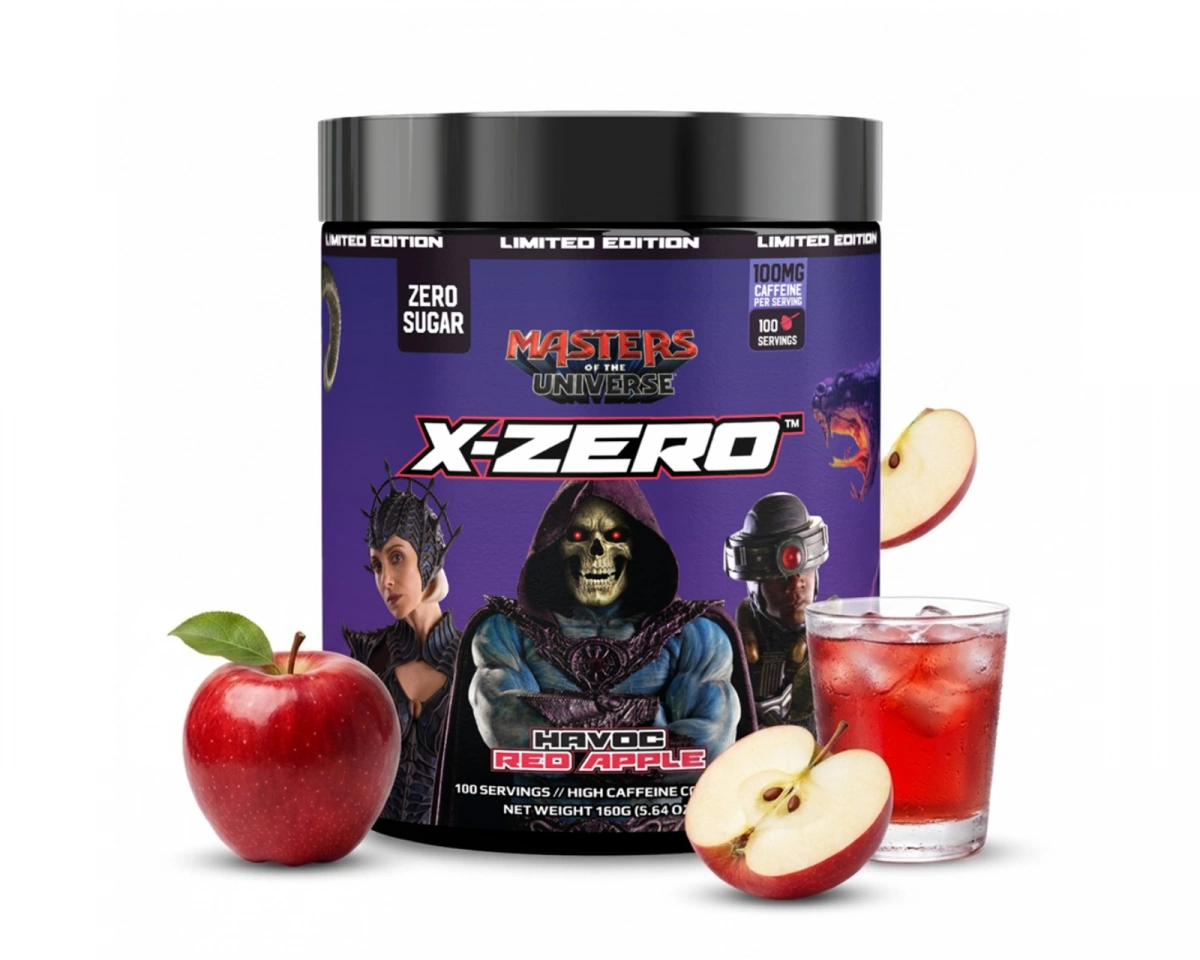 X-Gamer X-Zero Masters of the Universe Havoc Red Apple - 100 Serveringar