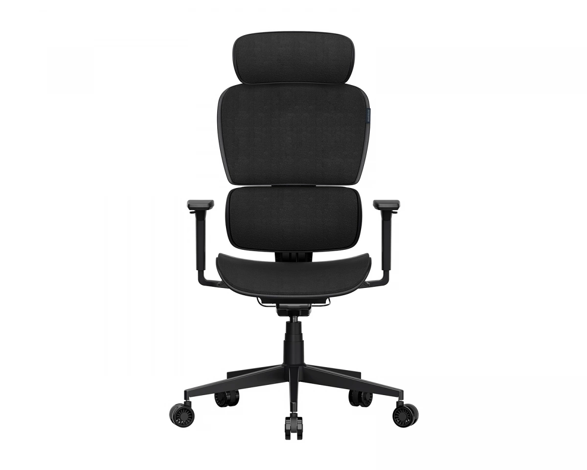 MaxMount SpineX Pro Ergonomisk Kontorsstol i Tyg - Svart
