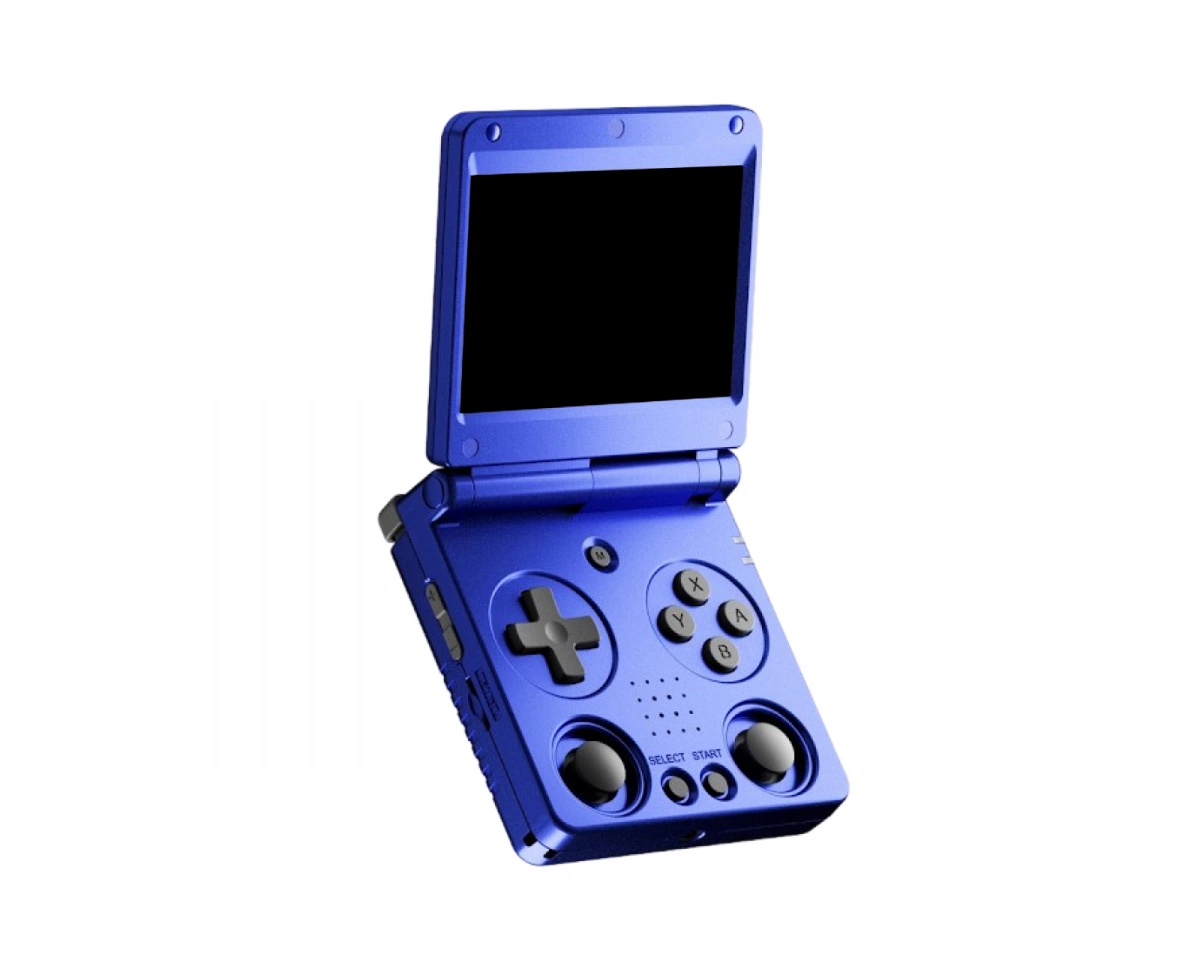 Anbernic RG34XXSP Retro Emulator (64GB) - Metallic Blue