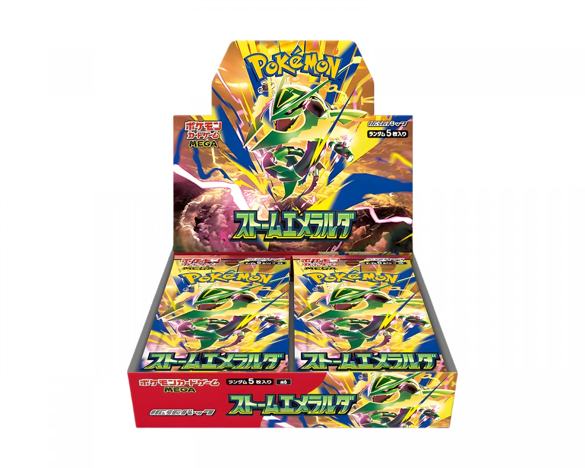 Pokemon TCG Storm Emeralda Booster Box (m6) Japansk