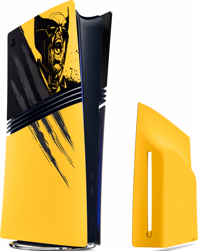 PlayStation 5 Pro konsolskydd Wolverine LE (gul)