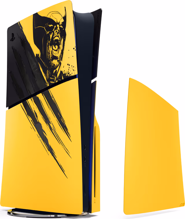 PlayStation 5 Slim konsolskydd Wolverine LE (gul)