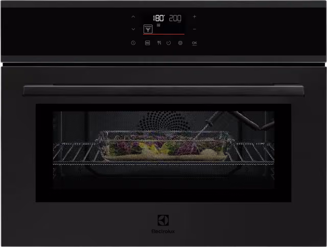 Electrolux 600 kompaktugn med mikro OOMP00NT (svart)