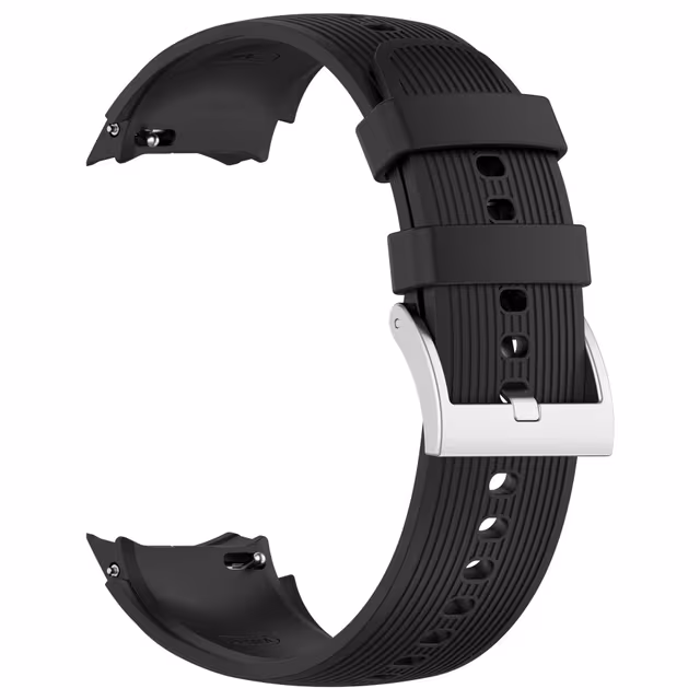 Silikonarmband för Oppo Watch X och Oneplus Watch 2 Black