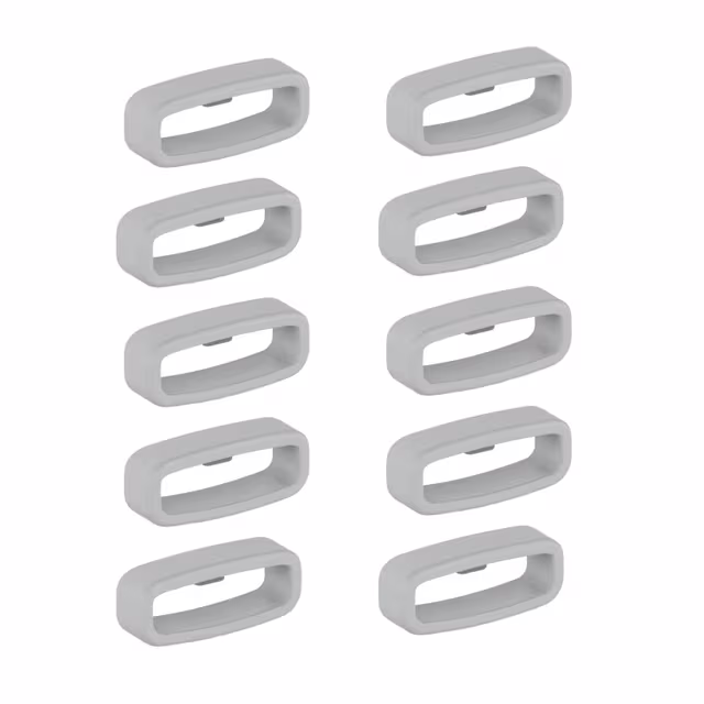 Ögla för 18 mm breda klockarmband 10-pack Grey