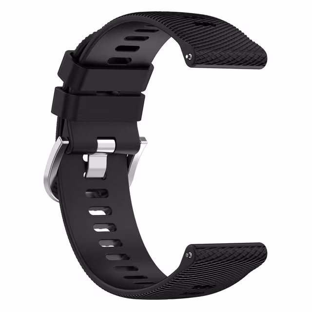 Klockarmband Garmin Forerunner 265/265 Music/255/255Music/Venu 2/Vivoactive 4 Black 22 mm