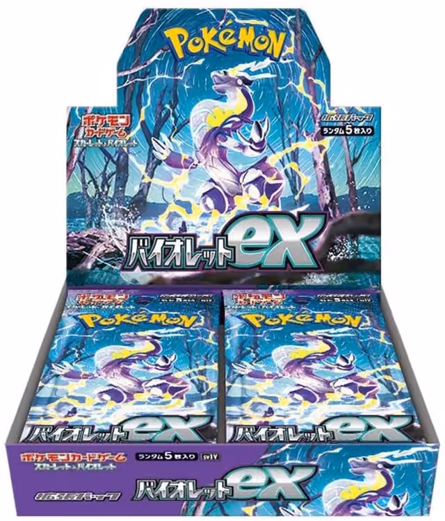 Pokemon TCG Violet ex Booster Box (sv1v) Japansk